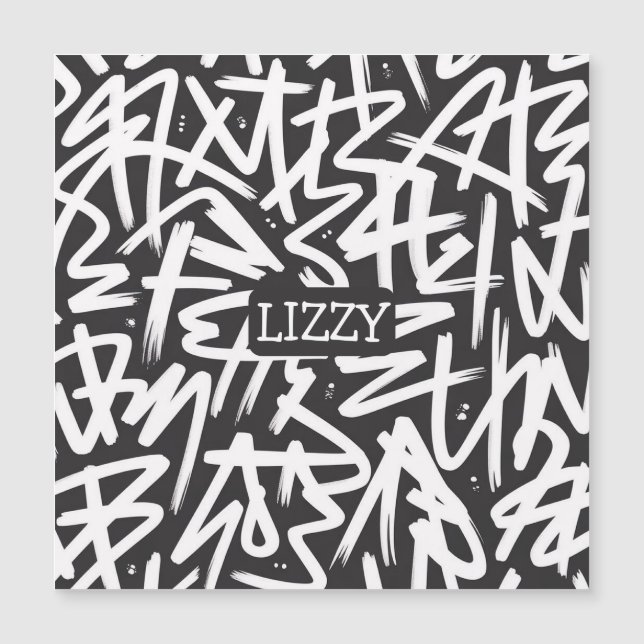 Motif de nom de graffiti personnalisé — Urbain sur (Devant)