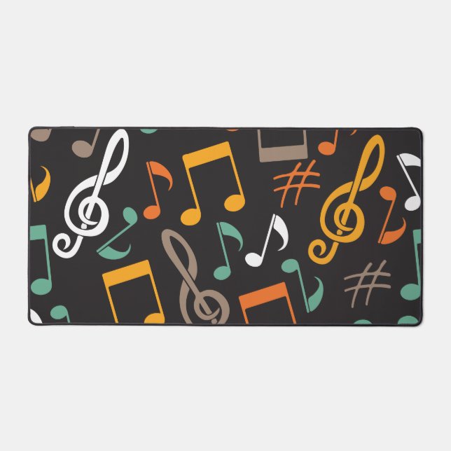 motif de note de musique (Recto)
