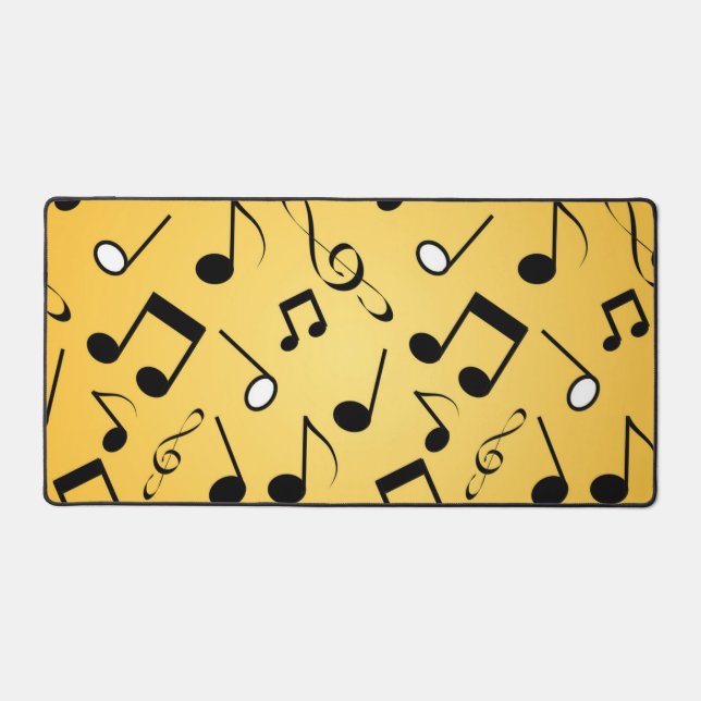 Motif de notes musicales (Recto)