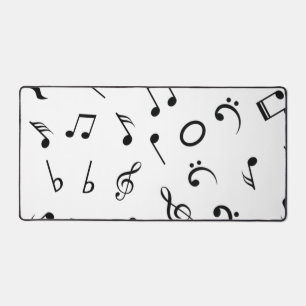 Motif de notes musicales