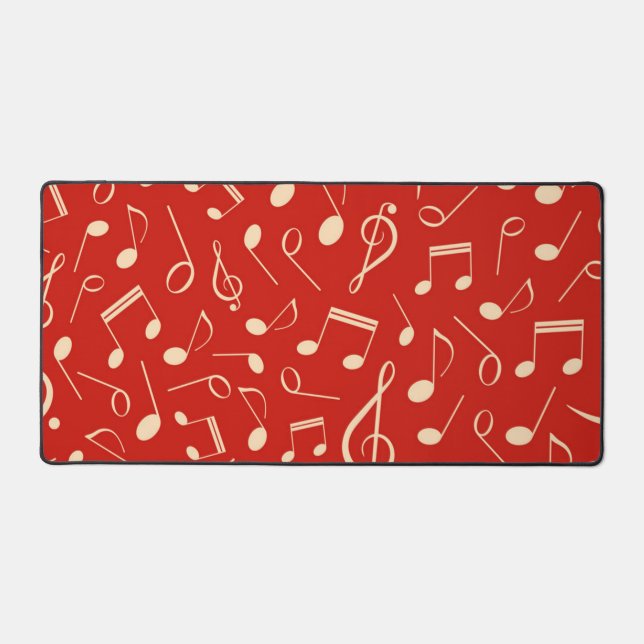 Motif de notes musicales (Recto)