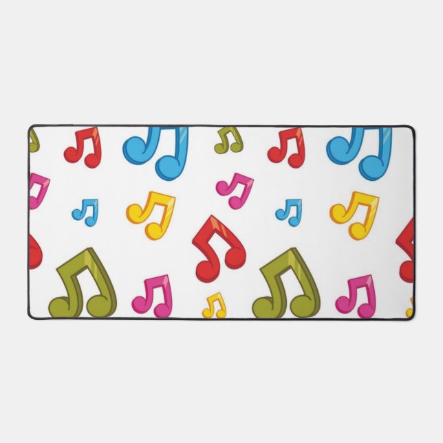 Motif de notes musicales (Recto)