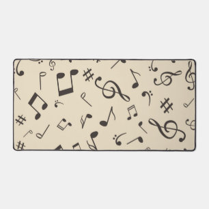 Motif de notes musicales