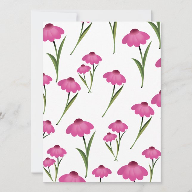 Motif de papier peint Chintz Flowers. (Devant)
