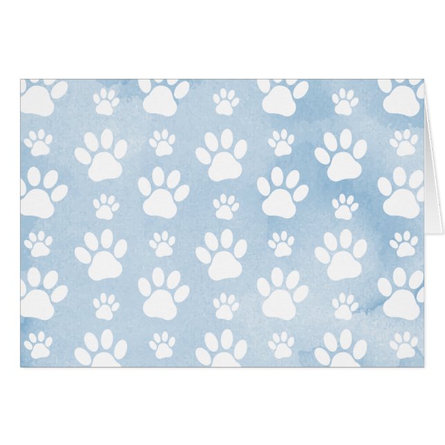 Motif De Pâtes, Patrouilles Blanches, Aquarelles,  (Devant horizontal)