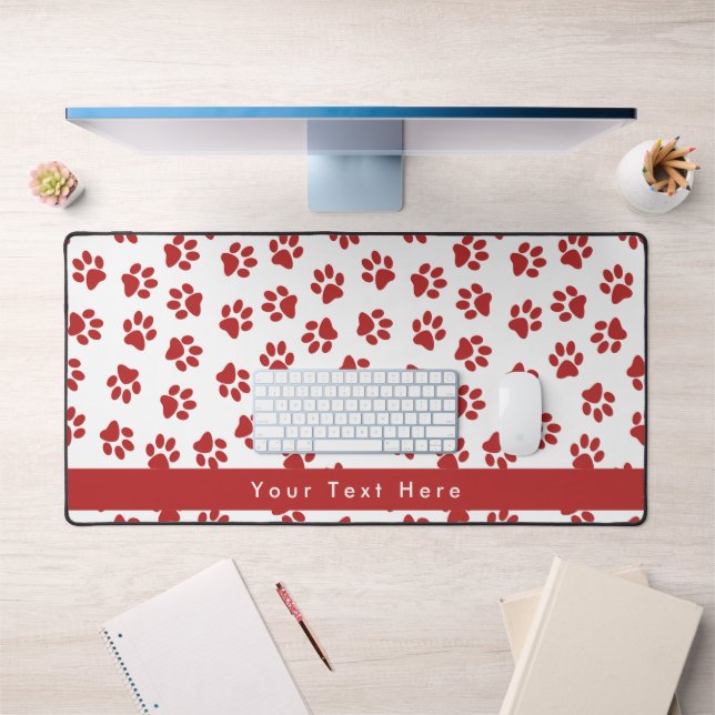 Motif de pattes, Pattes de chien, Pattes de chat,  (Bureau 1)