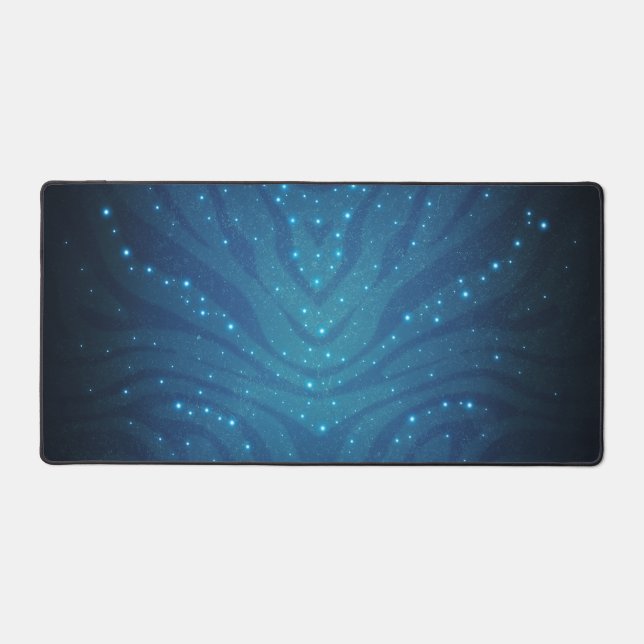 Motif de peau d'alien bleu bioluminescent - Avatar (Recto)