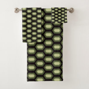 Motif de peau de tortue verte moderne