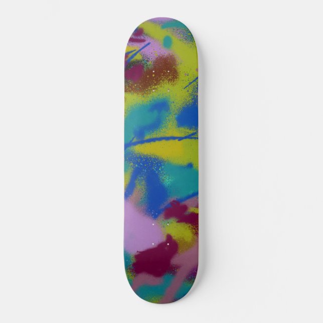 Motif de peinture aérosol grunge skateboard (Recto)