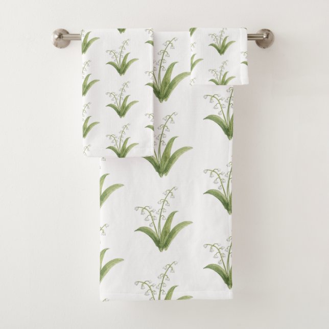 Motif de peinture de fleur de muguet (En situation)