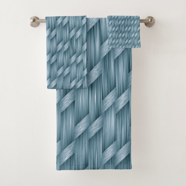 Motif de pesage Abstrait | Lot de serviettes (En situation)