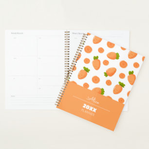 Motif de petites carottes et tranches