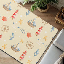 Motif de phare Boho Nautical Boat