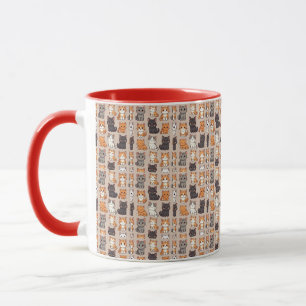Motif de photo de chats, Mug