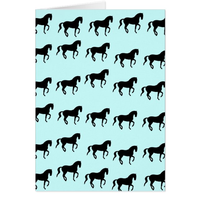 Motif de Piaffe de chevaux de dressage (Devant)