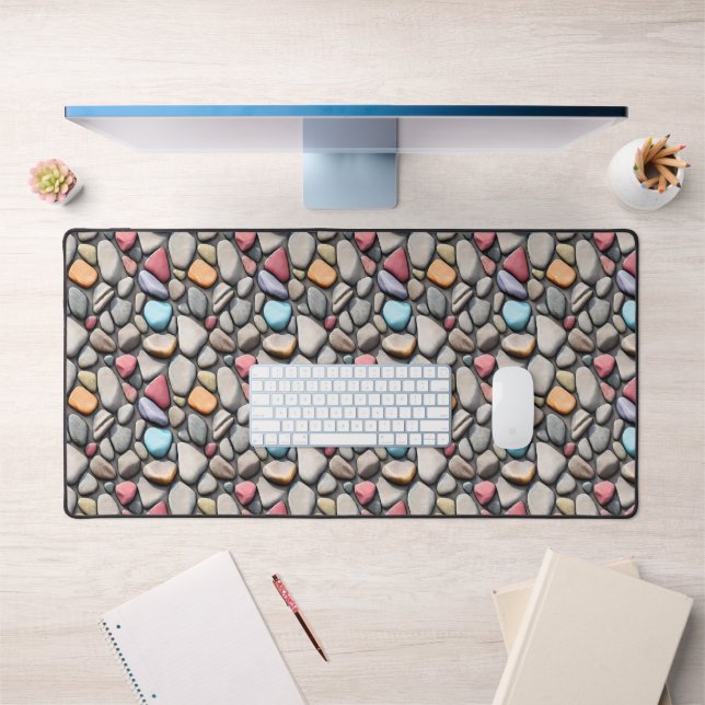 Motif de pierre coloré  (Bureau 1)