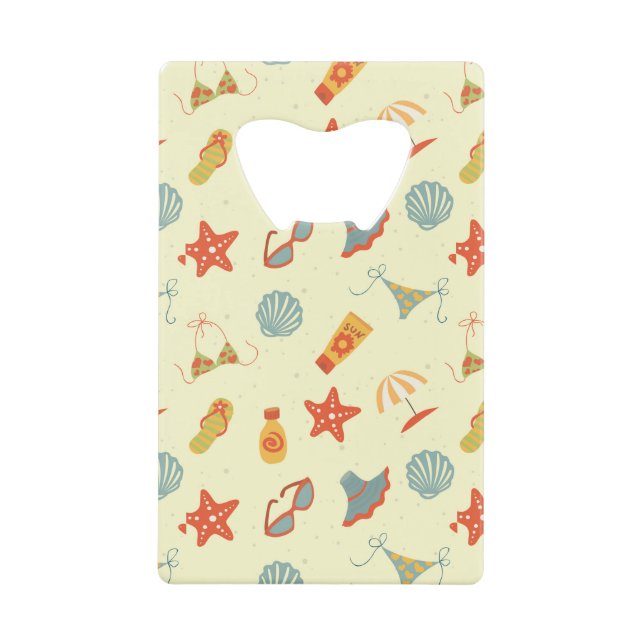 Motif de plage d'été (Devant)