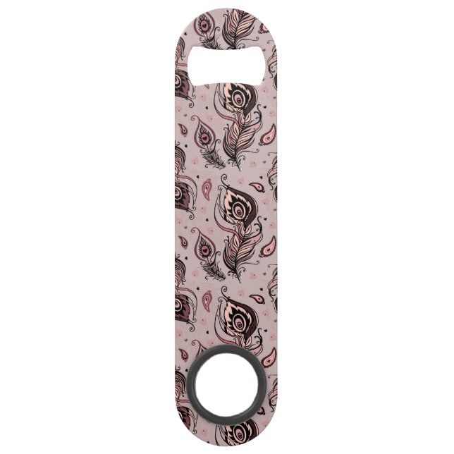 Motif de plume de paon (Devant)