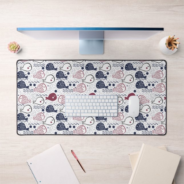 Motif de poisson mignon (Bureau 1)