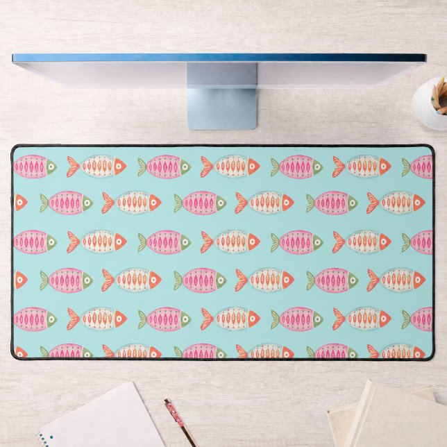 Motif de poissons colorés de l'été côtier (Créateur téléchargé)