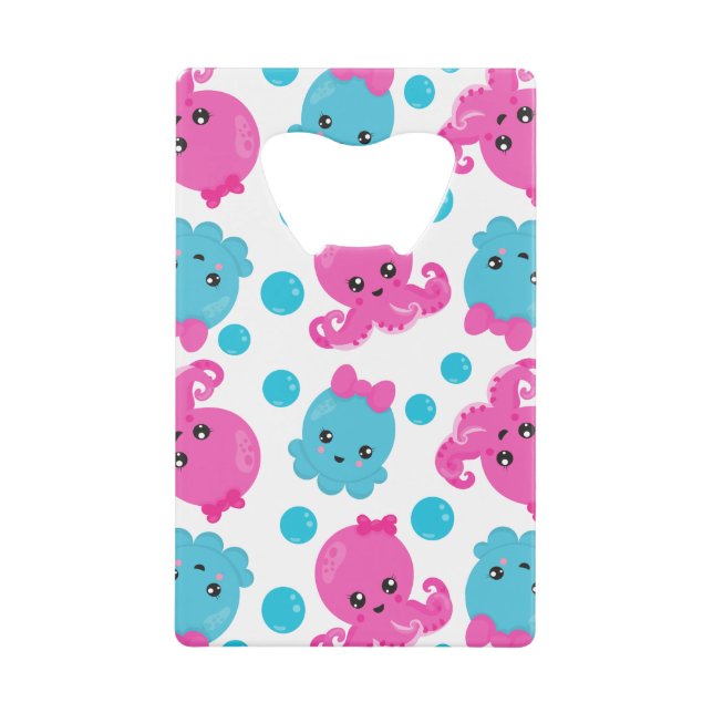 Motif de poulpe, poulpe mignonne, Animaux de mer (Devant)