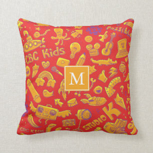 MOTIF de Radio-Canada pour enfants Coussin de mono