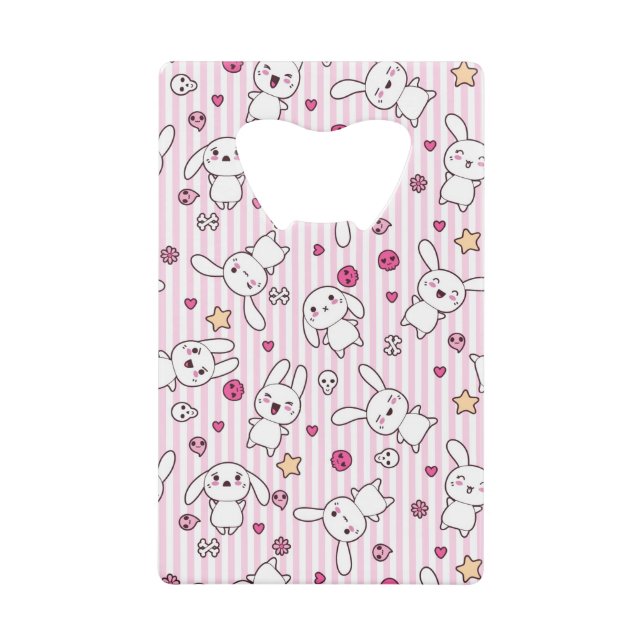 motif de rayures de kawaii (Devant)