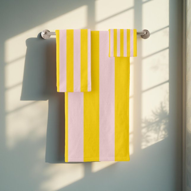 Motif de rayures jaunes élégant, moderne et élégan (Créateur téléchargé)