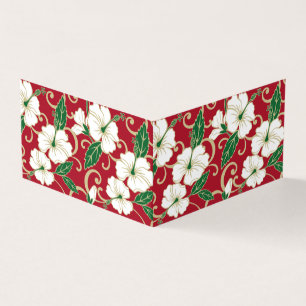 Motif de rêve polynésien à Noël