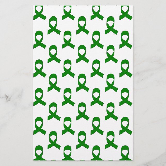 Motif de ruban vert (Devant)