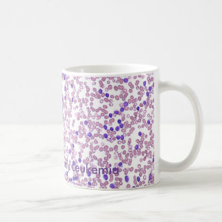 Motif de sang de la tasse de café CLL