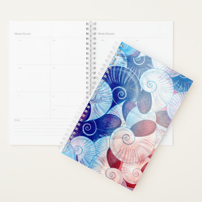 Motif de scène de coquillages (Devant avec enveloppe)