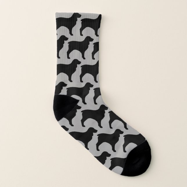 Motif de silhouettes d'épagneul de Boykin (Gauche intérieur)