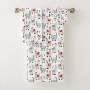 Motif de sourire de lamas