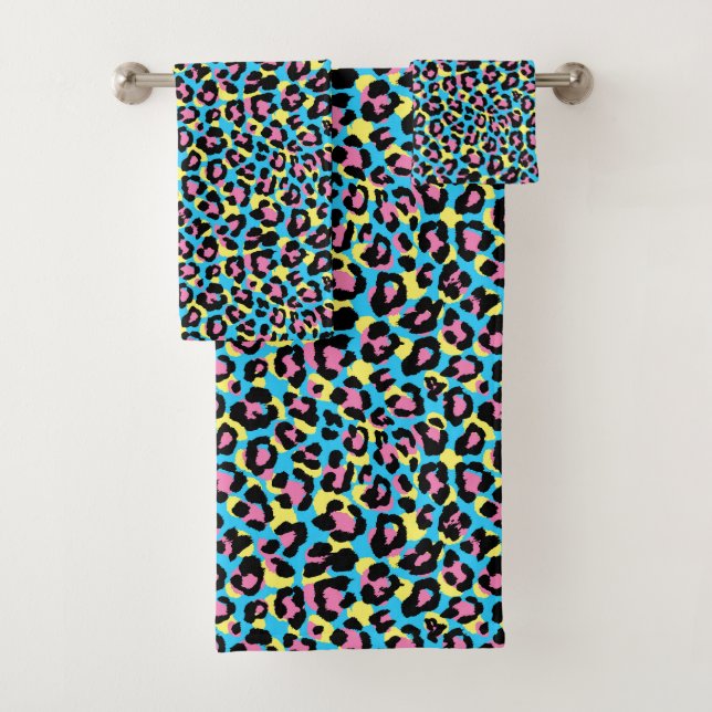 Motif de Spots Neon Leopard (En situation)