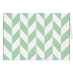 Motif de squelette vert à la menthe