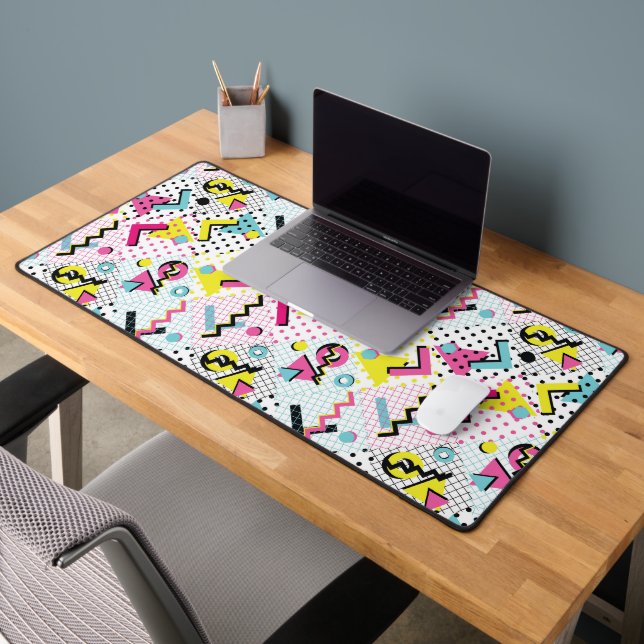 Motif de style postmoderne Memphis (Bureau 2)