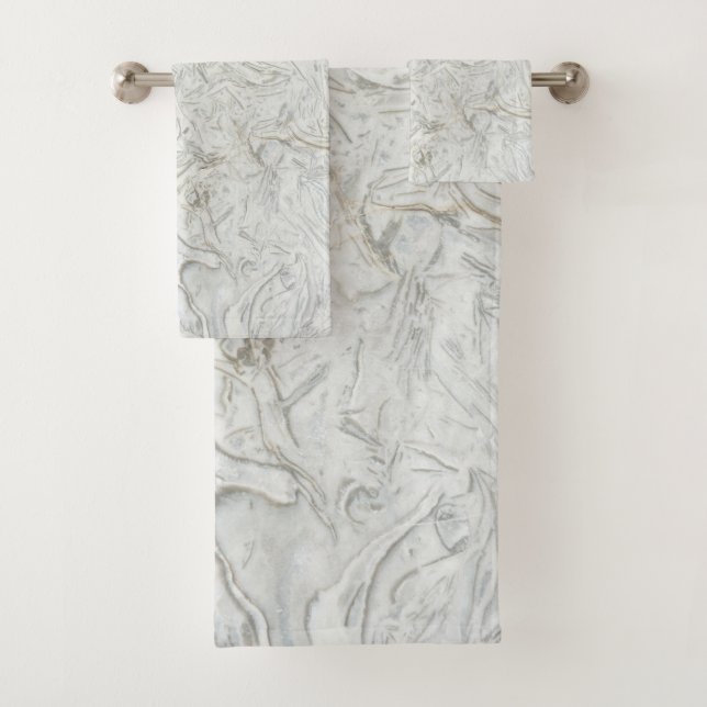 Motif de surface en marbre gris (En situation)