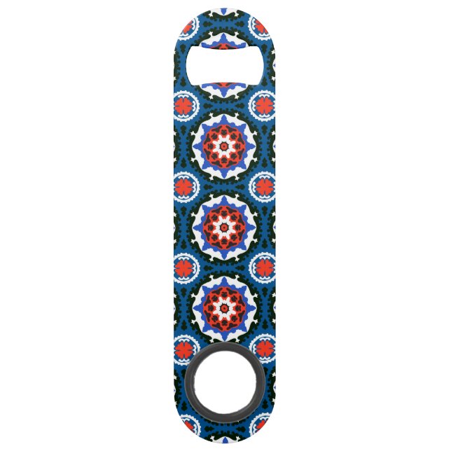 Motif de Suzani avec l'ornement audacieux (Devant)