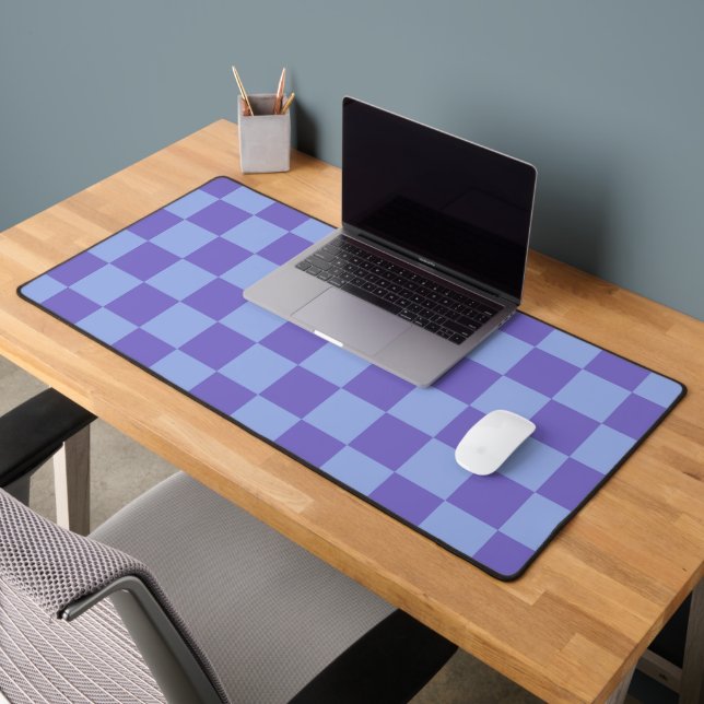 Motif de tableau de bord bleu et lavande (Bureau 2)
