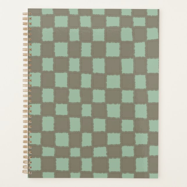Motif de tableau de bord élégant en gris bleu À da (Devant)