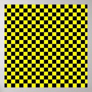 Motif de tableau de bord noir et jaune