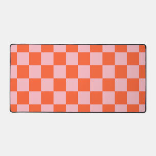 Motif de tableau de bord orange et rose
