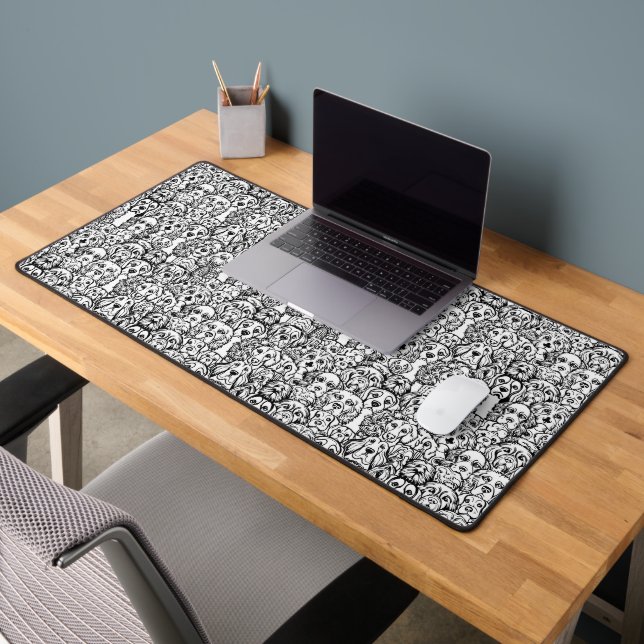 Motif de tête de chien (Bureau 2)