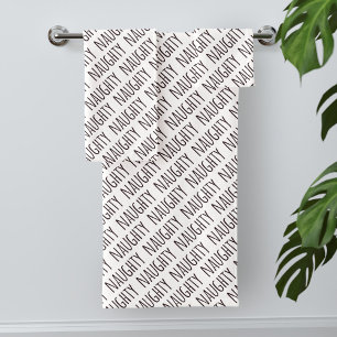 Motif de texte noir et blanc