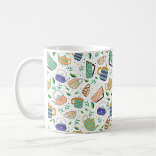 motif de thé Mug