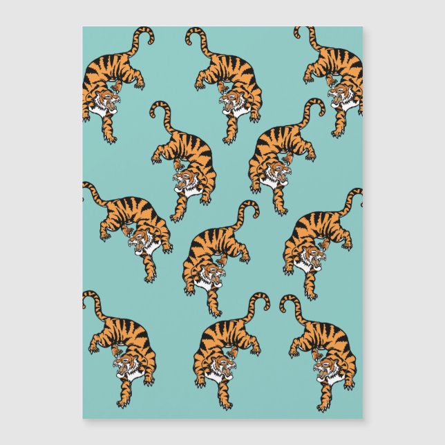 Motif de tigre d'Asie (Devant)