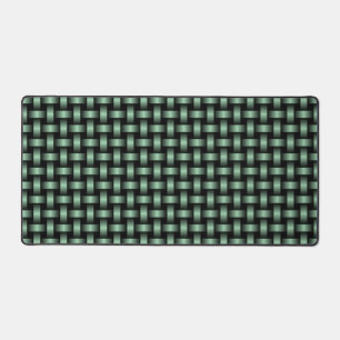 Motif de tissage noir vert