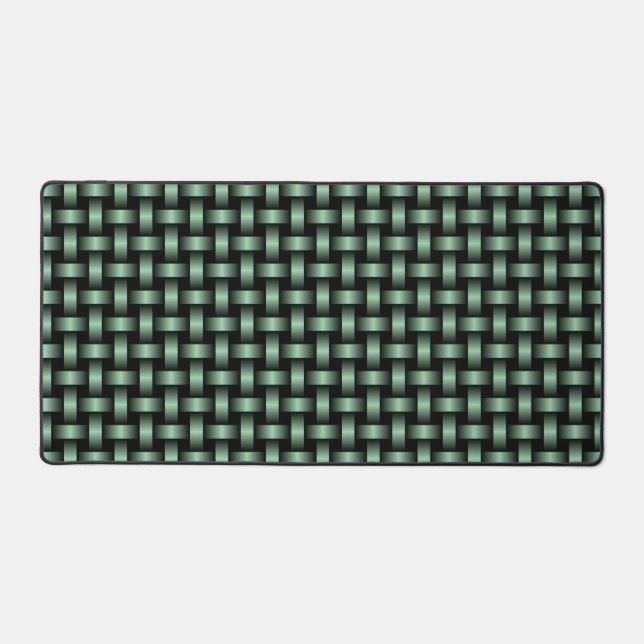 Motif de tissage noir vert (Recto)