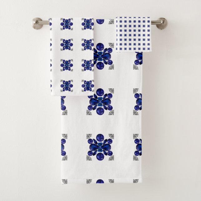 Motif de tortue bleue (En situation)